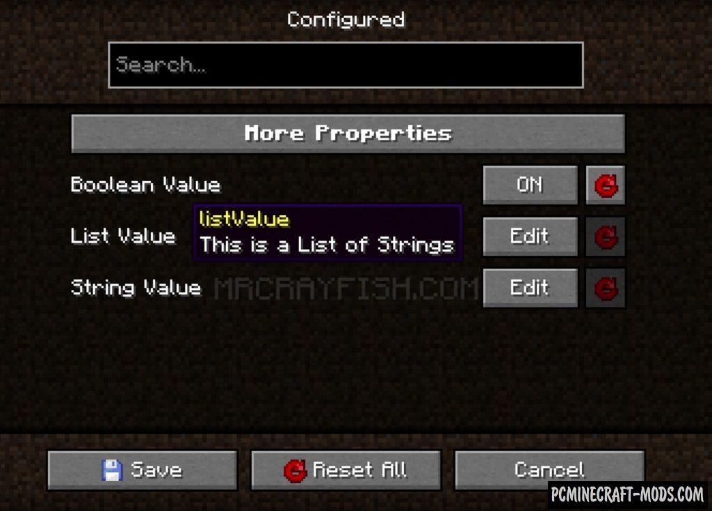 Configured Gui Tweak Mod For Minecraft Pc Java Mods