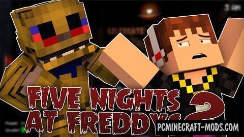 Five Nights At Freddy's 2 - Horror Mod For Minecraft 1.7.10