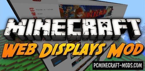 Web Displays Tech Mod For Minecraft 1 12 2 1 10 2 1 7 10 Pc Java Mods