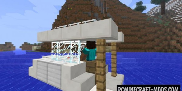 Archimedes' Ships Mod For Minecraft 1.7.10, 1.7.2, 1.6.4, 1.5.2