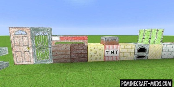 Pencil Pack 128x Resource Pack For Minecraft 1.14.4