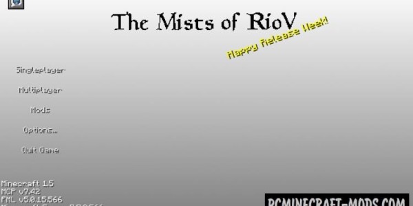 The Mists of RioV - Weapons Mod For Minecraft 1.7.10