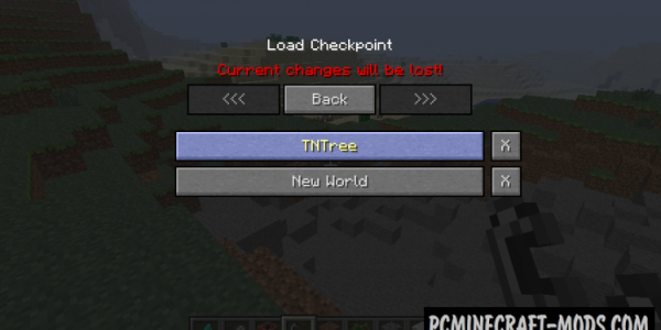 World State Checkpoints Mod For Minecraft 1.7.10, 1.6.4