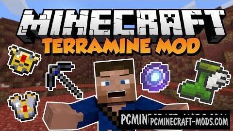 TerraMine - Dimensions, Ore Mod For Minecraft 1.6.4
