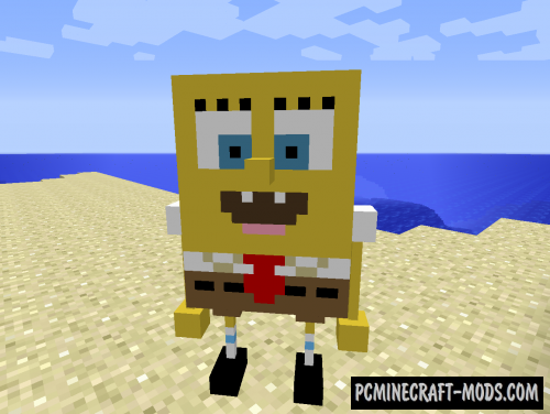 SpongeBob SquarePants Mod For Minecraft 1.7.10