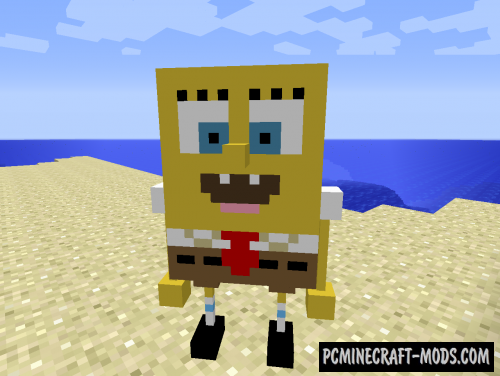 Spongebob Squarepants Mod For Minecraft 1 7 10 Pc Java Mods