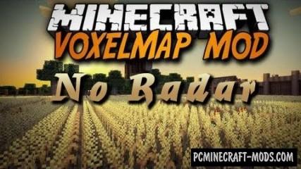 VoxelMap No Radar - Minimap Mod For Minecraft 1.7.10