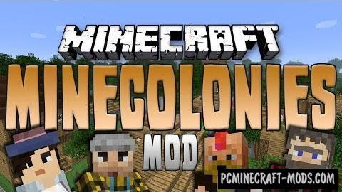 MineColonies - Adventure Mod For Minecraft 1.19.4, 1.19.2, 1.12.2