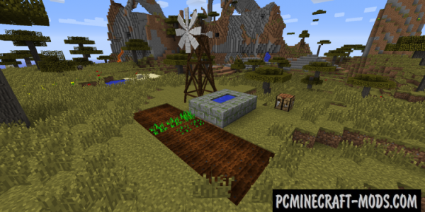Multi-Windmills - Mech Mod For Minecraft 1.7.10