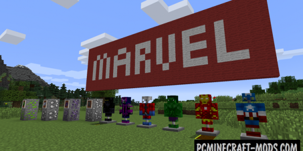 The Marvel Craft Universe - Armor Mod Minecraft 1.7.10