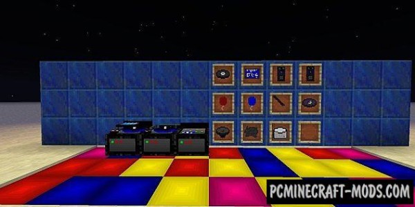 DJ Party - Redstone Block Mod For Minecraft 1.6.4