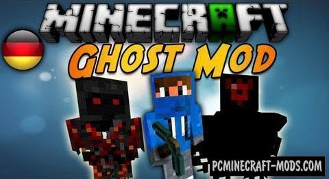 Ghost - Mobs, Weapons Mod For Minecraft 1.7.10