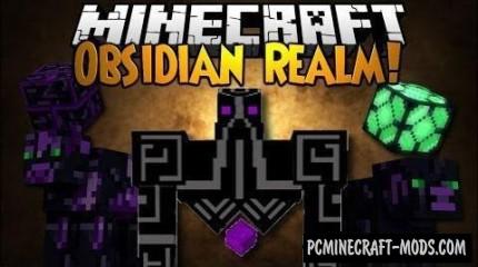 Obsidian Realm - Dimension Mod For Minecraft 1.7.10