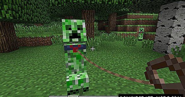 Tameable (Pet) Creepers Mod For Minecraft 1.7.2, 1.6.4 