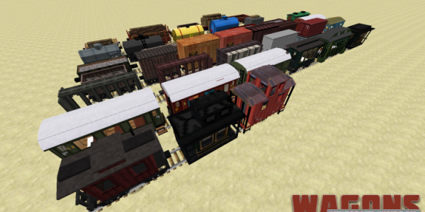 Traincraft - Decor, Vehicles Mod For Minecraft 1.6.4