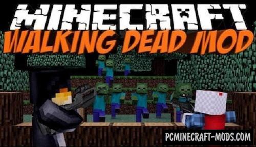 Walking Dead Mod For Minecraft 1 7 10 1 6 4 1 6 2 1 5 2 Pc Java Mods