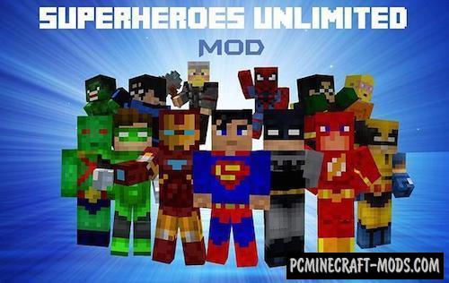 superheroes unlimited mod for java download