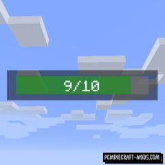 Simple HP Bars - HUD Mod For Minecraft 1.8.9, 1.7.10