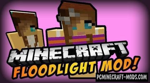FloodLights - New Blocks Mod For Minecraft 1.12.2