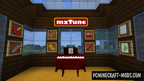 mxTune - Musical Tools Mod For Minecraft 1.12.2