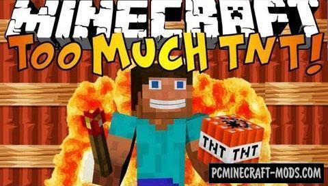 Too Much TNT - Weapon Mod For Minecraft 1.8.9, 1.7.10