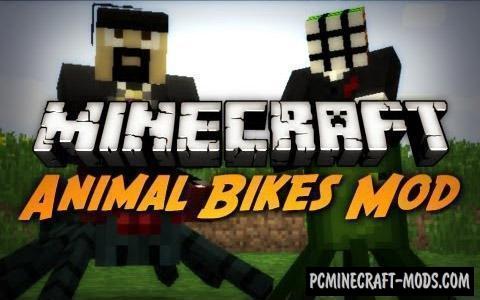 Animal Bikes - Tweaks Mod For Minecraft 1.14.4, 1.12.2