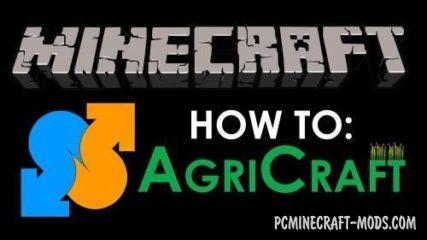 AgriCraft - Farm Mod For Minecraft 1.16.5, 1.12.2