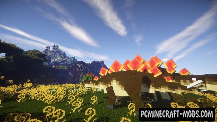 JurassiCraft Mod For Minecraft 1.12.2, 1.11.2, 1.10.2, 1.7 