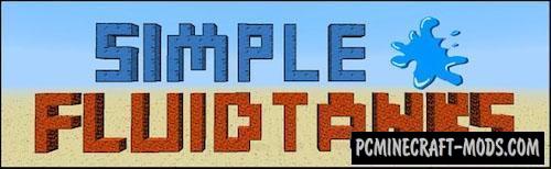 Simple Fluid Tanks - Tech Mod For Minecraft 1.14.4, 1.12.2