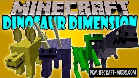 Dinosaur Dimension Mod For Minecraft 1.7.10