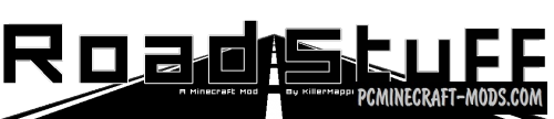 Road Stuff - Decor Mod For Minecraft 1.16.5, 1.14.4
