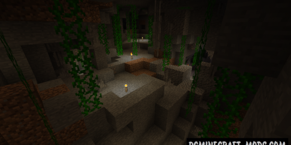 Wild Caves - Gen Tweak, Plants Mod For Minecraft 1.8.9, 1.7.10