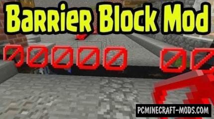 Craftable Barrier Block Mod For Minecraft 1.8.9