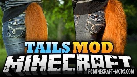 Tails - Skin Customization GUI Mod For MC 1.12.2, 1.8.9, 1.7.10