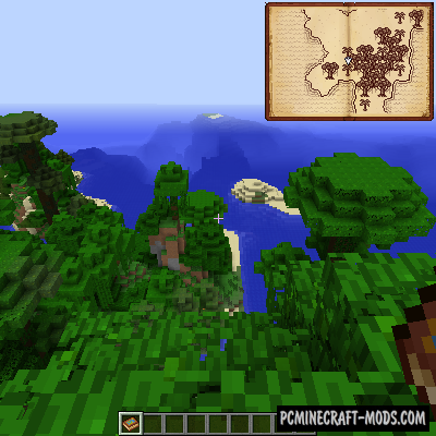 Antique Atlas Overlay - Minimap Mod For Minecraft 1.8.9, 1.8