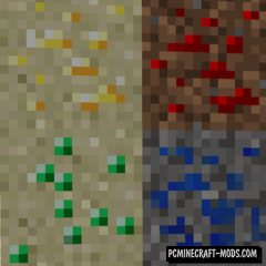 Sandy Ores - Blocks Mod For Minecraft 1.12.2, 1.8.9