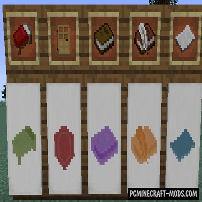 Additional Banners - Decor Mod For Minecraft 1.19.2, 1.12.2