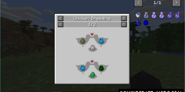 Chickens - Farm Tweak Mod For Minecraft 1.12.2, 1.10.2, 1.9.4