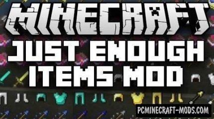 Just Enough Items (JEI) - GUI Mod For Minecraft 1.20.2, 1.12.2