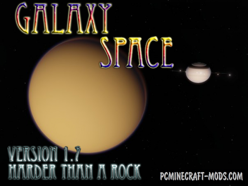 Galaxy Space Addon for GalactiCraft3 Mod For MC 1.12.2
