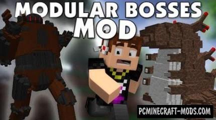 Modular Bosses - New Mobs Mod For Minecraft 1.8.9