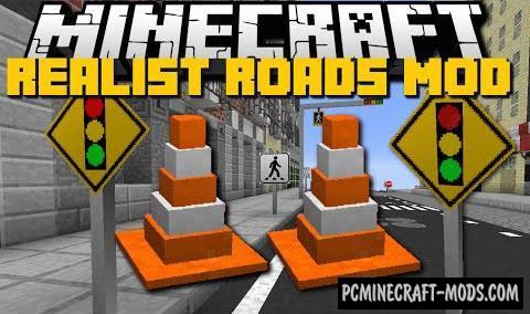 Road - Decoration Materials Mod For Minecraft 1.8.9, 1.8