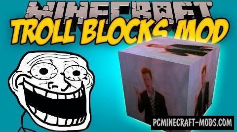 Troll Blocks Mod For Minecraft 1.7.10