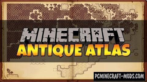 Antique Atlas Minimap Mod For Mc 1 19 1 1 18 2 1 12 2 Pc Java Mods