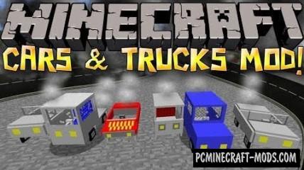 Cars and Drives - Vehicles Mod For Minecraft 1.8.9, 1.7.10