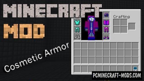 Cosmetic Armor Reworked Mod For Minecraft 1.20.4, 1.19.4, 1.19.3, 1.12.2