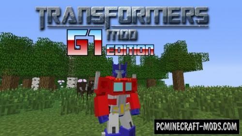 Transformers Mod: G1 Edition Mod For Minecraft 1.7.10