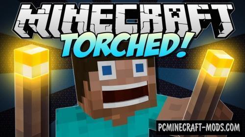 Torch Arrows Mod For Minecraft 1.12.1, 1.11.2, 1.10.2, 1.9.4