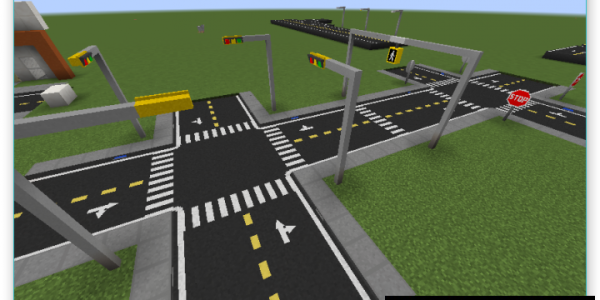 Road - Decoration Materials Mod For Minecraft 1.8.9, 1.8