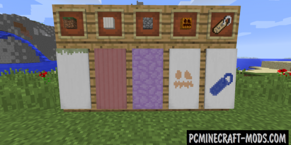 Additional Banners - Decor Mod For Minecraft 1.20.4, 1.19.4, 1.12.2